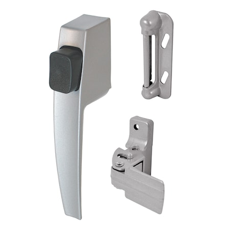 Prime-Line 1-3/4 in. Diecast Construction, Aluminum Color, Storm Door Latch K 5006